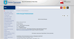 Desktop Screenshot of bip.szamotuly.pl